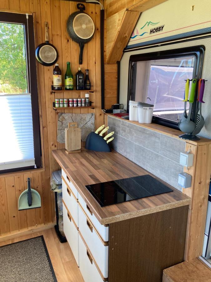 Villa Tiny House Anneliese Hunde Okay à Oberbettingen Extérieur photo