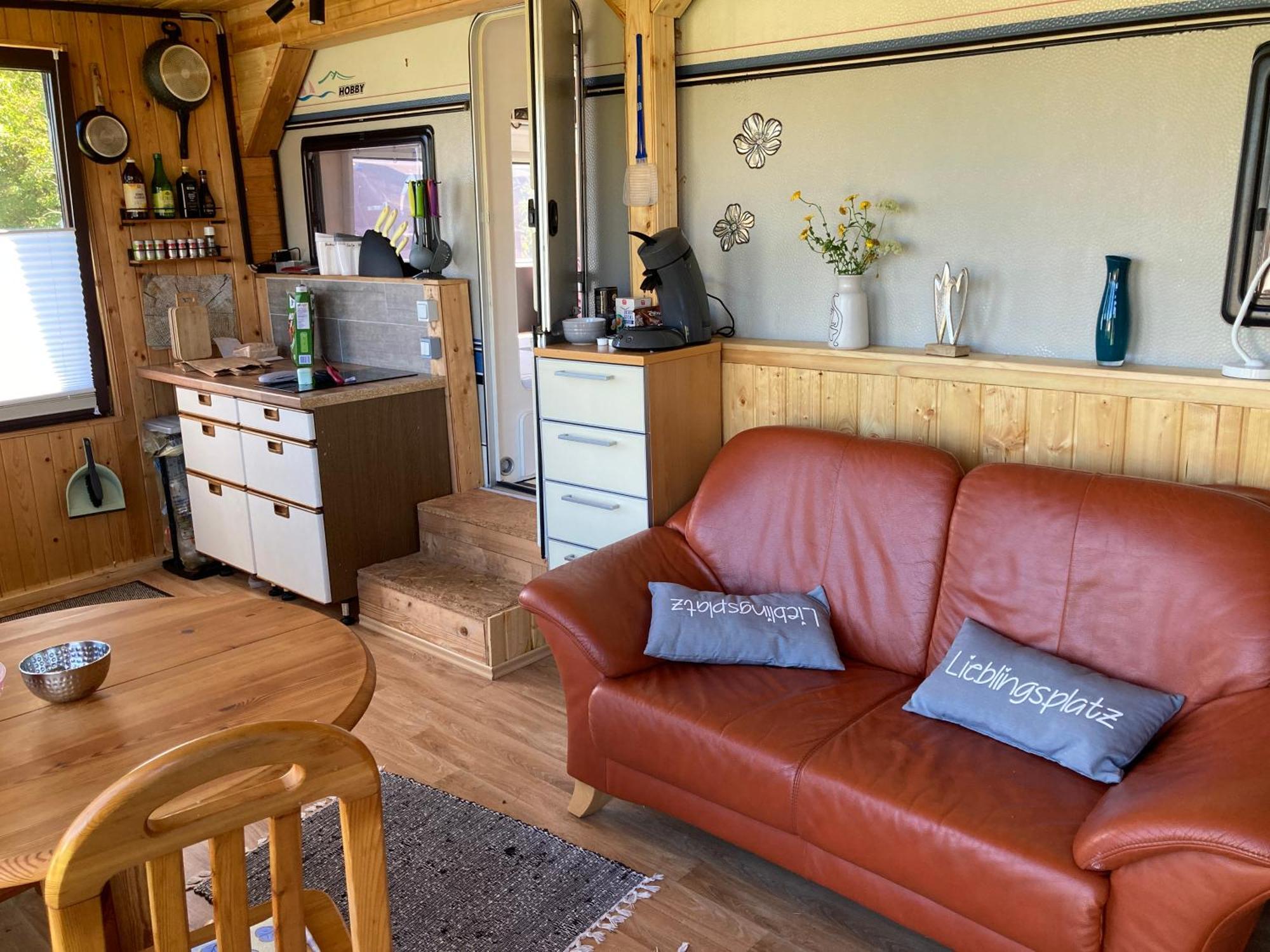 Villa Tiny House Anneliese Hunde Okay à Oberbettingen Extérieur photo